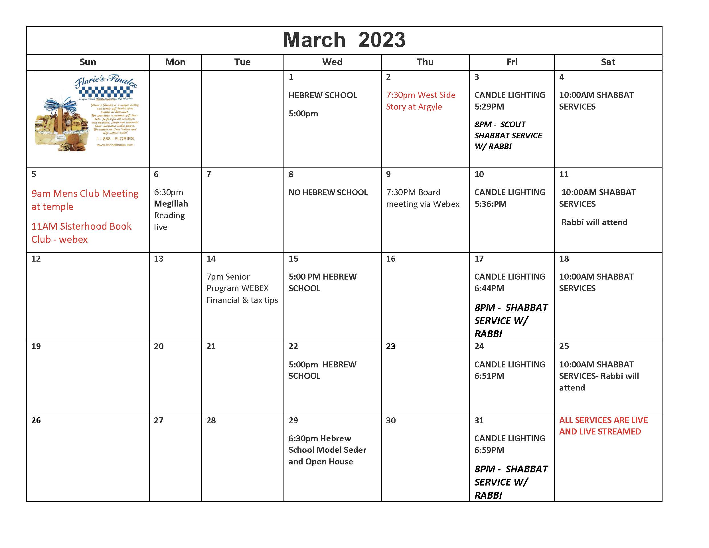 March 2023